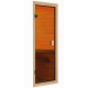 Sauna exterior de madera maciza SKROLLAN 1 para 4-6 personas - puerta clásica - KARIBU
