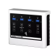 Sauna exterior Skrollan 3 para 6-8 personas - puerta clásica y vestíbulo - estufa Easy Bio 9000W - Karibu