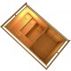 Sauna exterior Skrollan 3 con puerta moderna y vestíbulo - 6 a 8 plazas 38mm KARIBU
